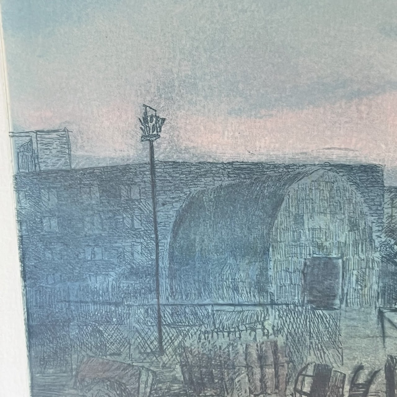 Joseph Essig 'Idle Hours' Signed Etching and Aquatint