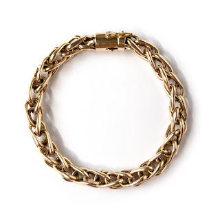 14K Gold Double Link Bracelet