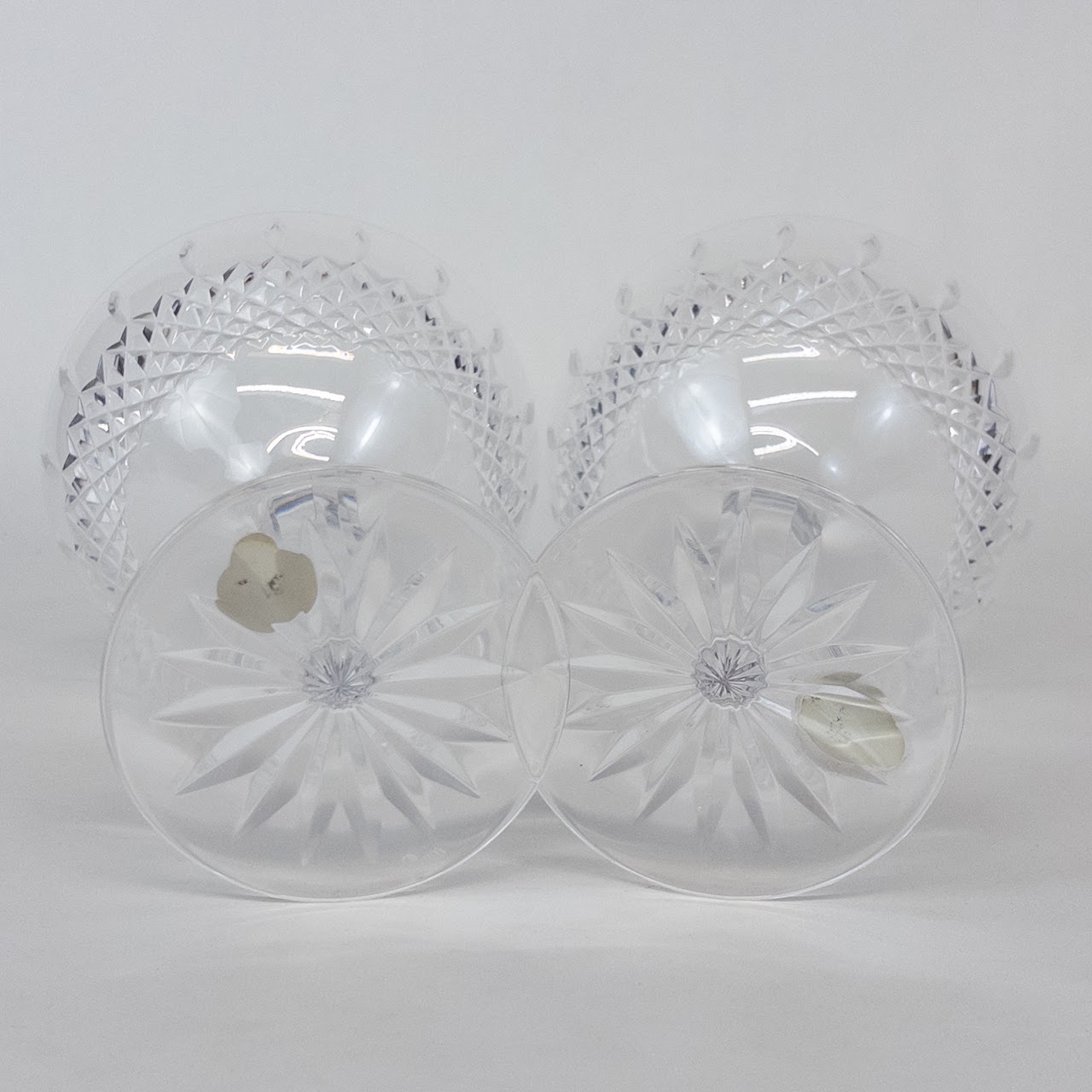 Waterford Crystal Glenmede Cut Margarita Glass Pair