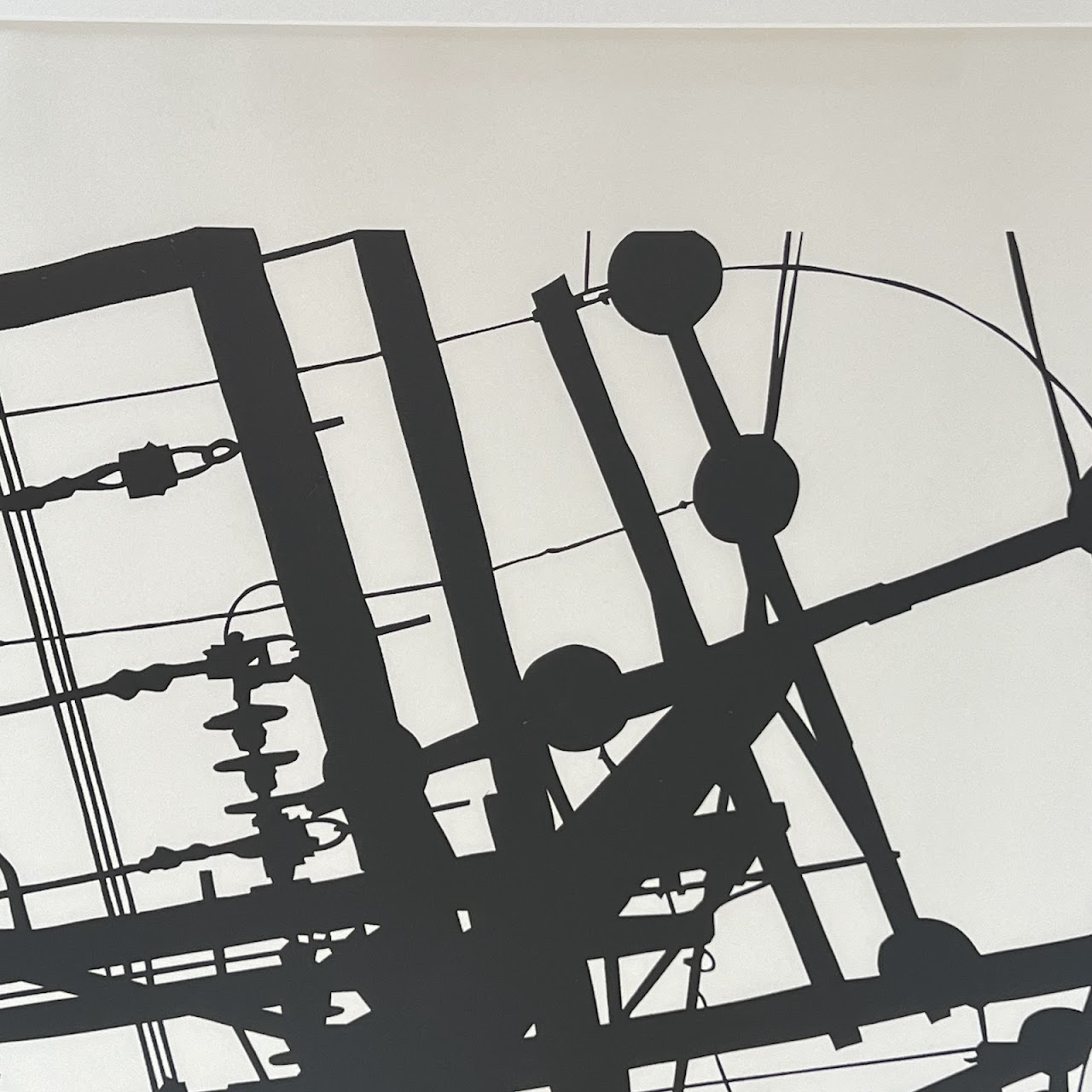 Arnold Mesches 'Communications' Signed Silkscreen, 1970