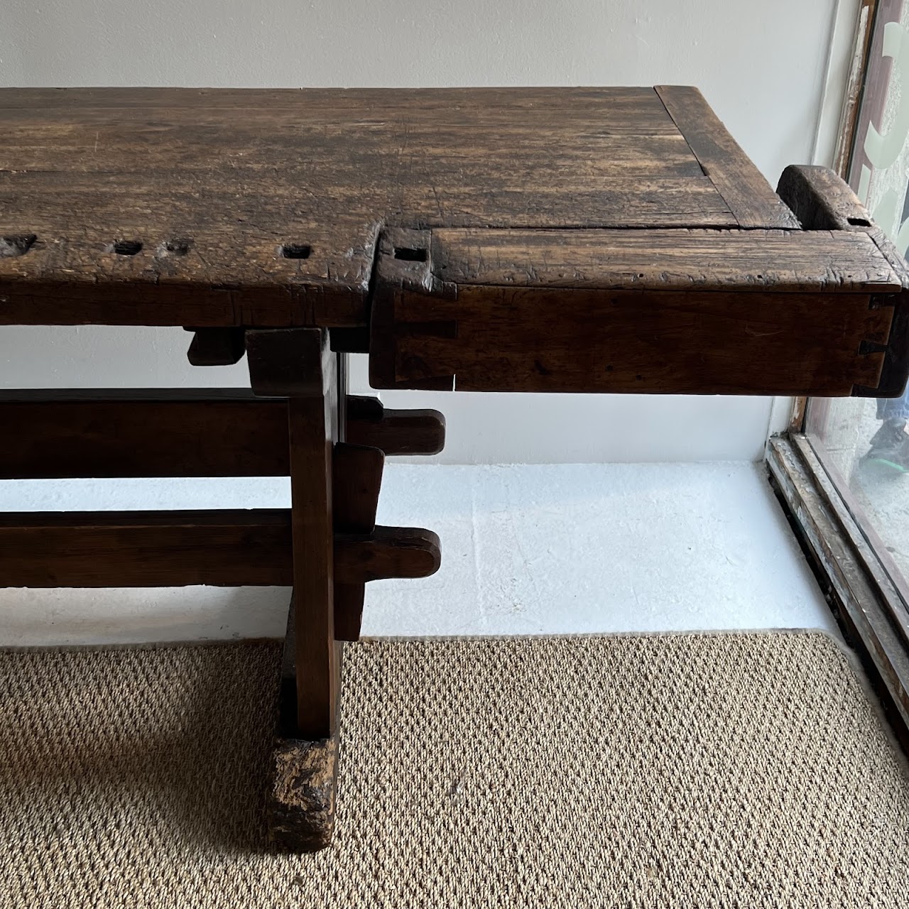 Late 19th-Early 20th C. Carpenter's Workbench