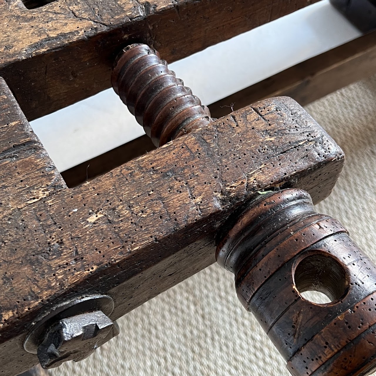 Late 19th-Early 20th C. Carpenter's Workbench