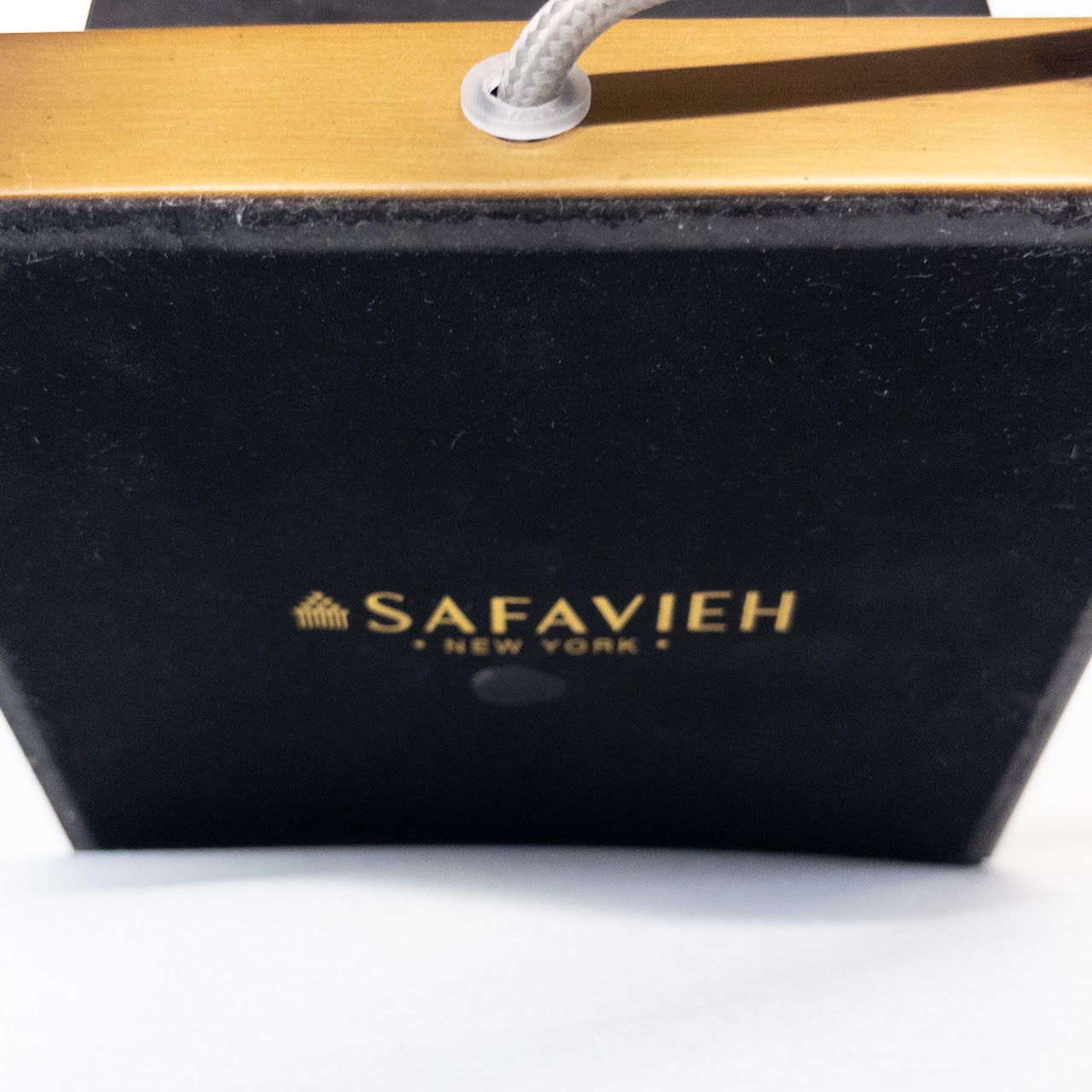 Safavieh Black Marble Table Lamp