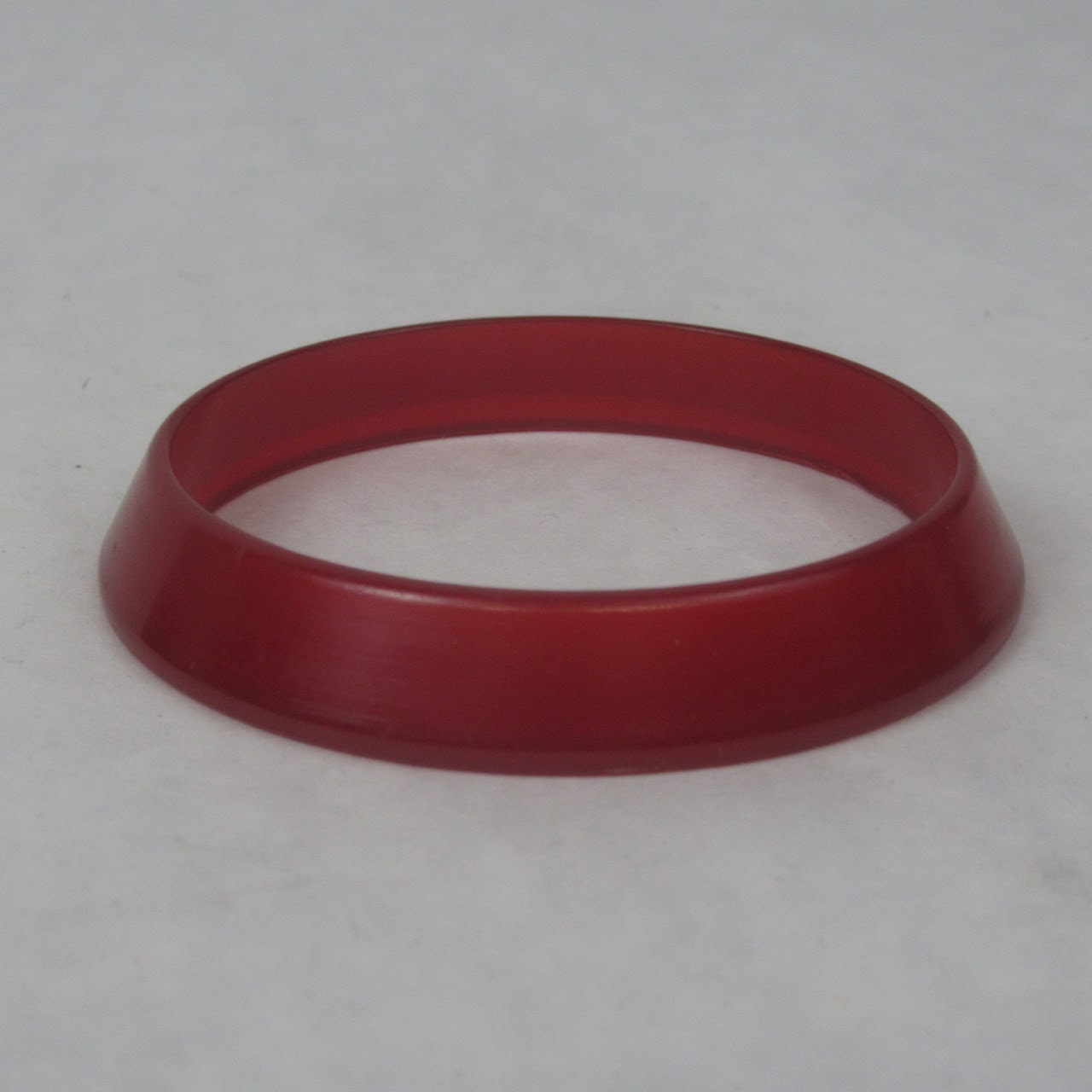 Set Of Three Flat Bakelite Bangles