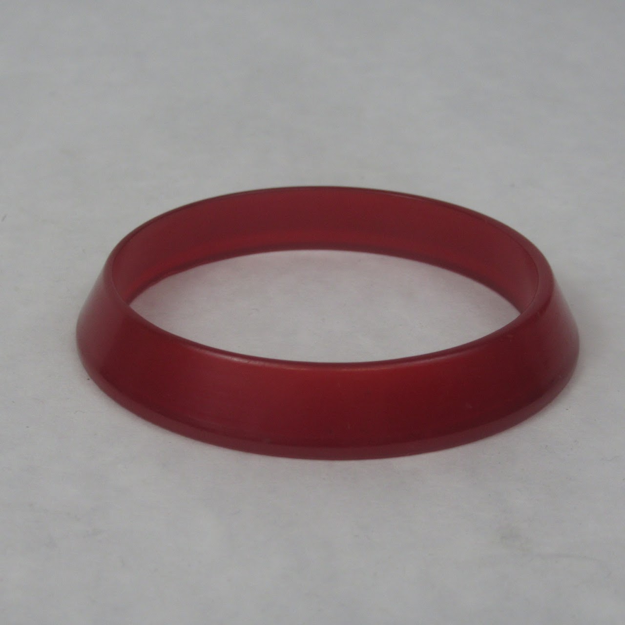 Set Of Three Flat Bakelite Bangles