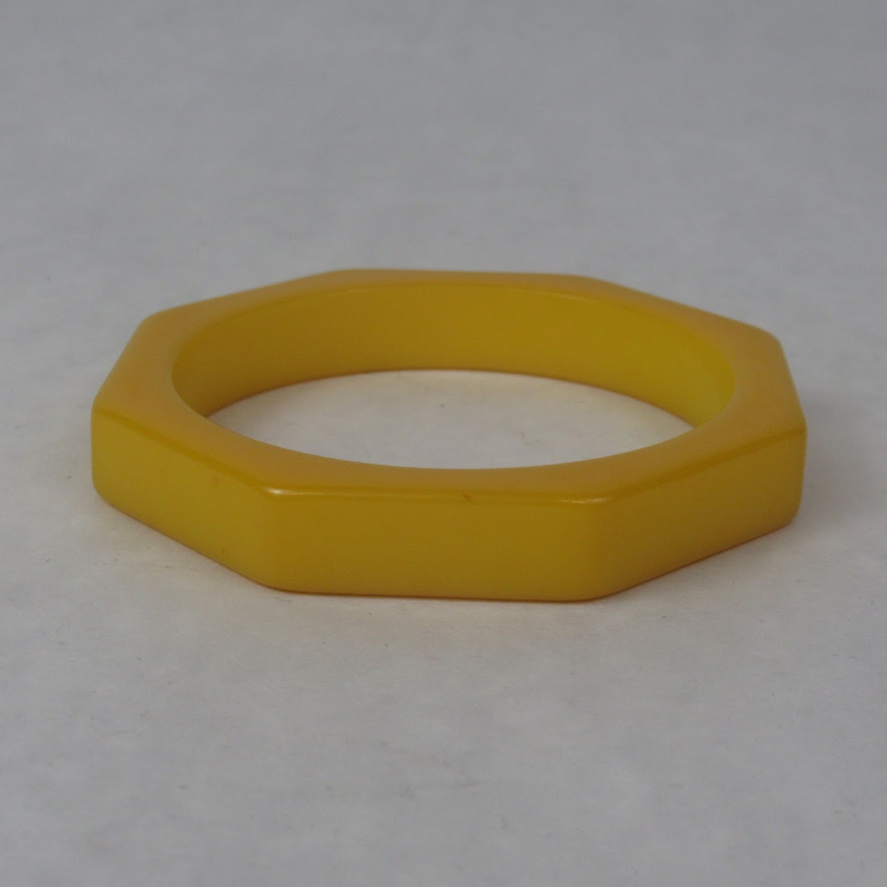 Set Of Three Patterned Bakelite Bangles