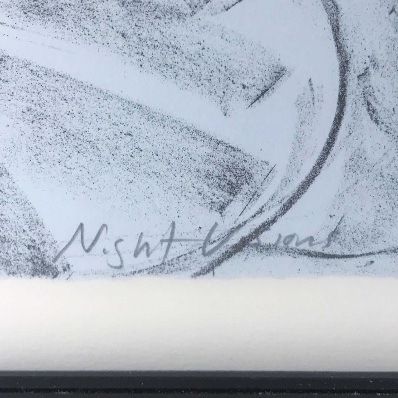 Janet Maya Signed 'Night Visions' Lithograph