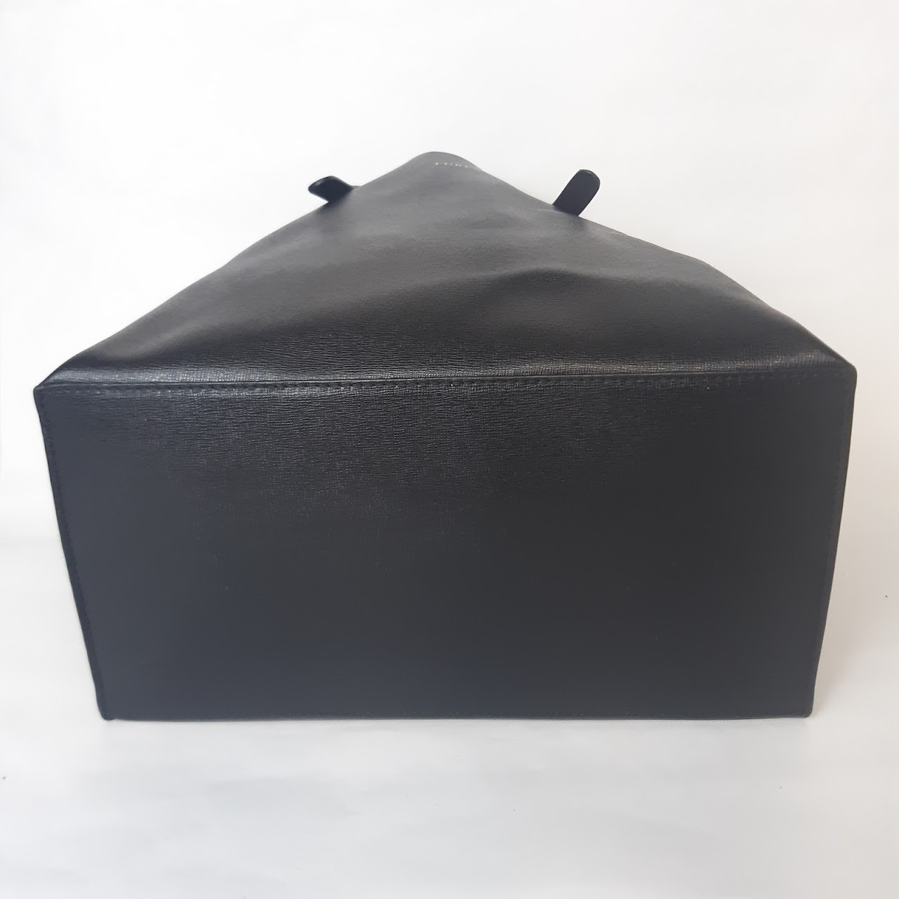 Furla Black Leather Tote Bag