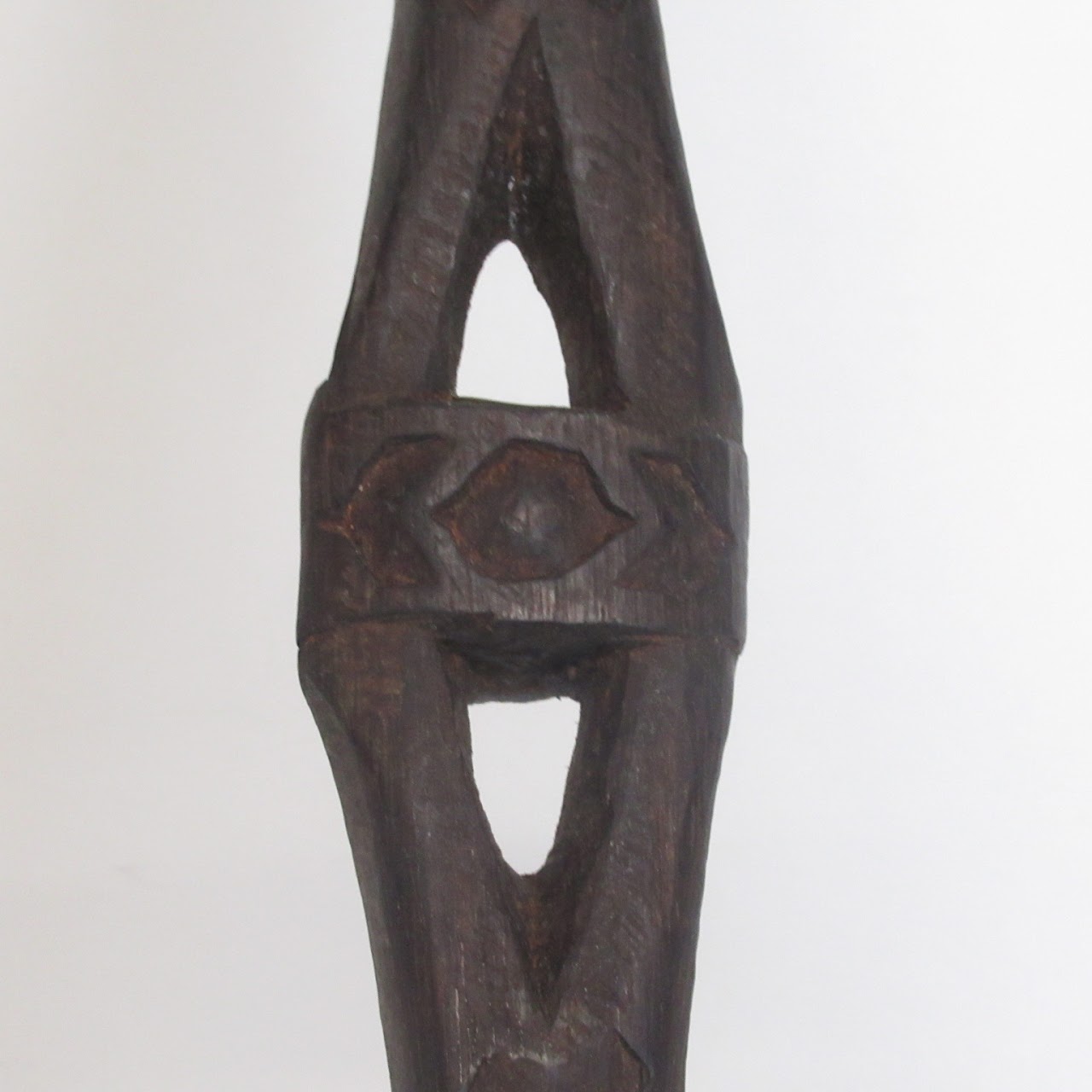 Carved Nyami Nyami Walking Stick