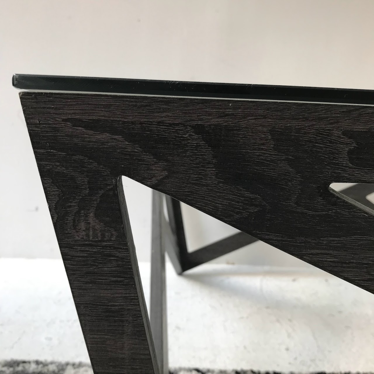 Contemporary Geometric Cocktail Table