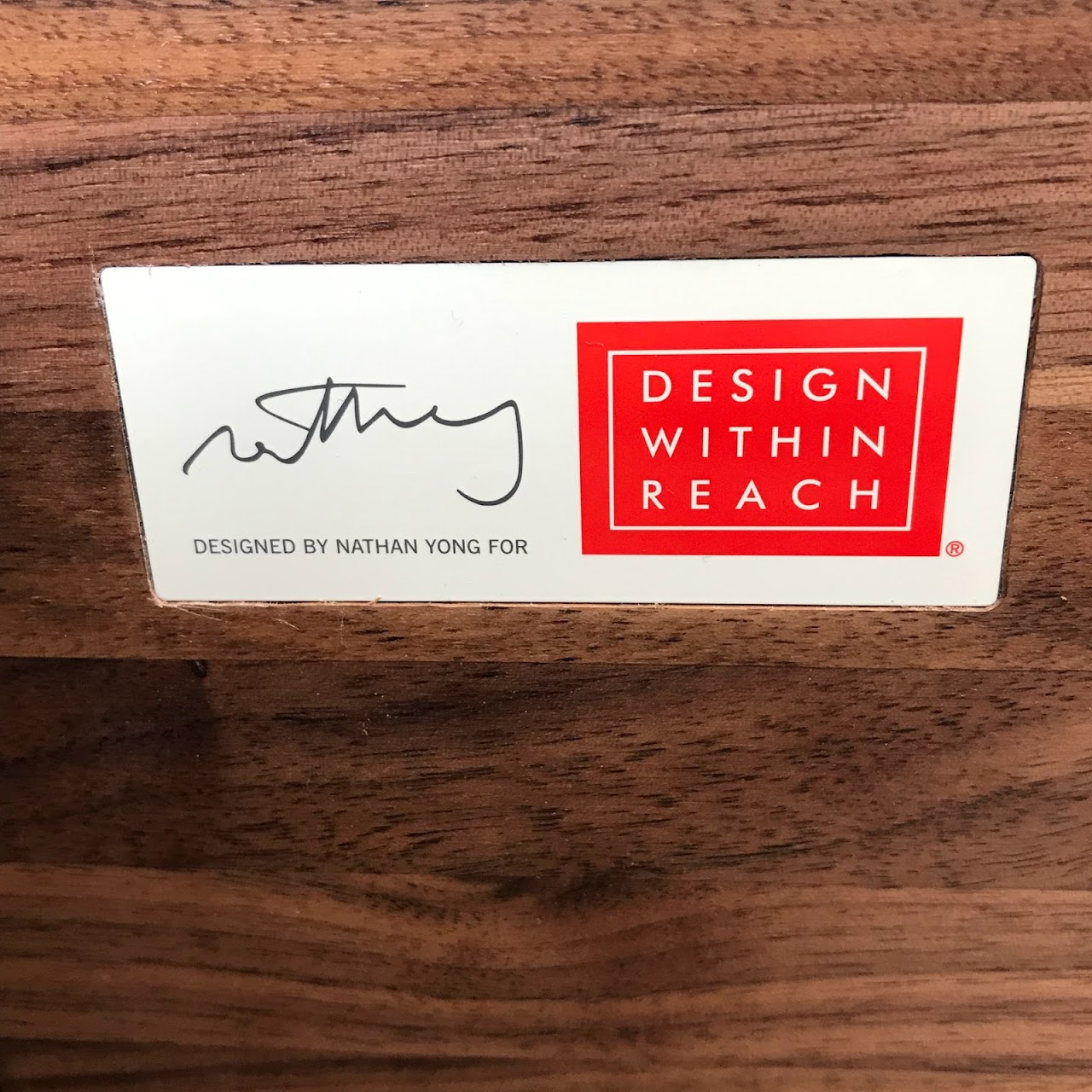 Nathan Yong + Design Within Reach Line Console