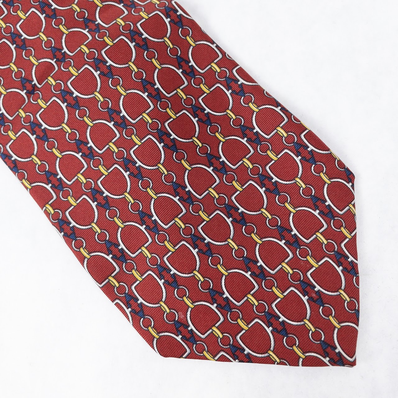 Paolo Gucci Stirrup Pattern Necktie