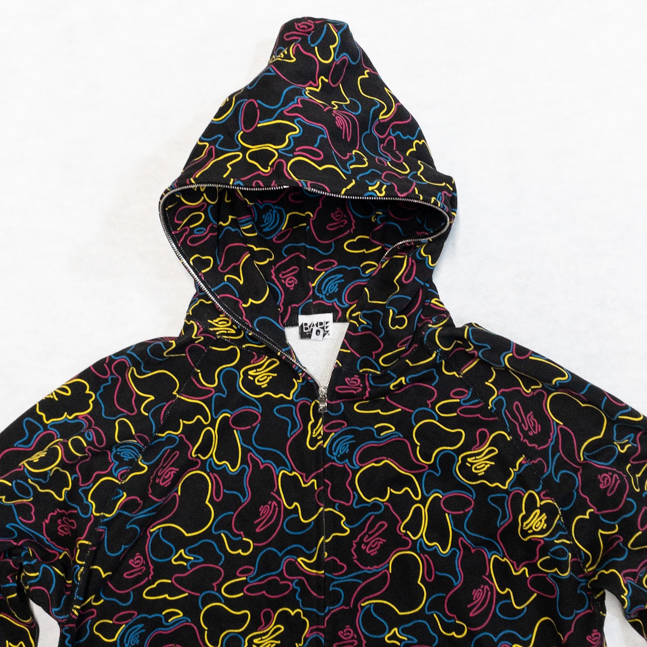 BAPE by A Bathing Ape Neon Camo Hoodie