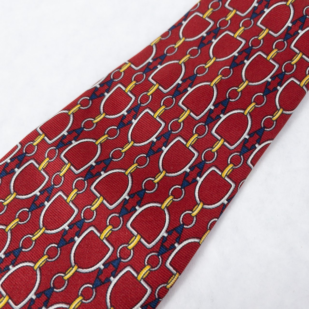 Paolo Gucci Stirrup Pattern Necktie