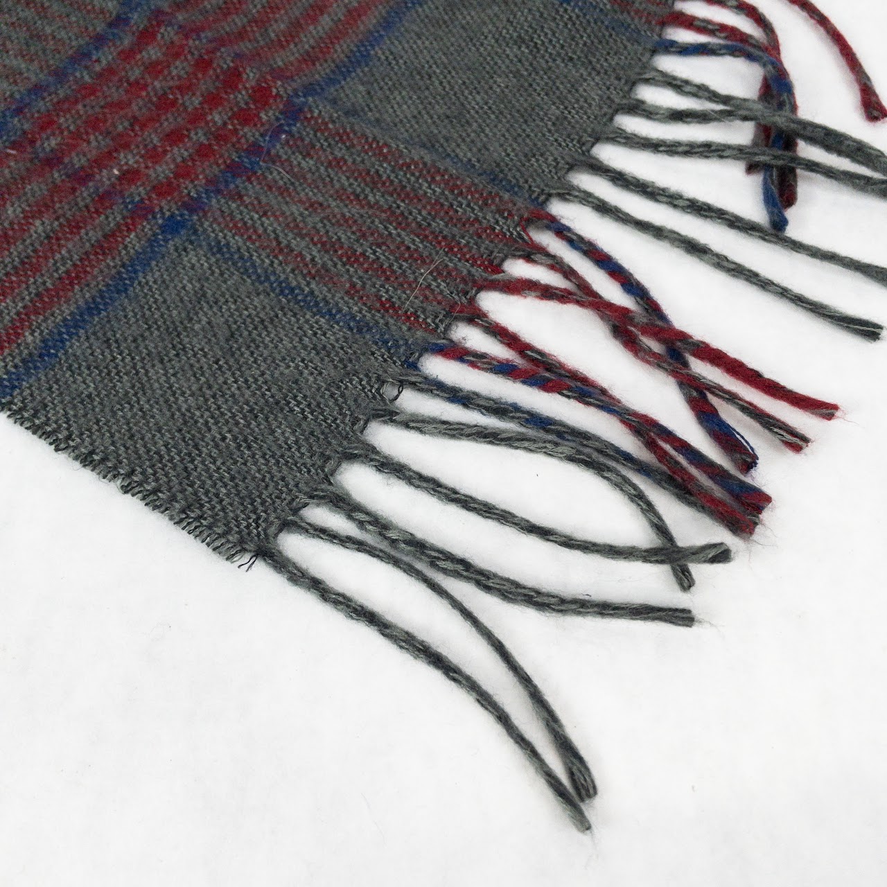 Christian Dior Plaid Scarf