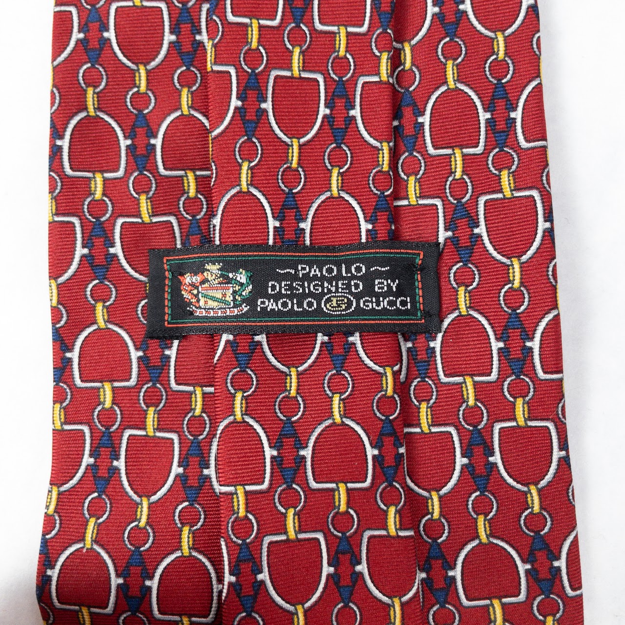 Paolo Gucci Stirrup Pattern Necktie