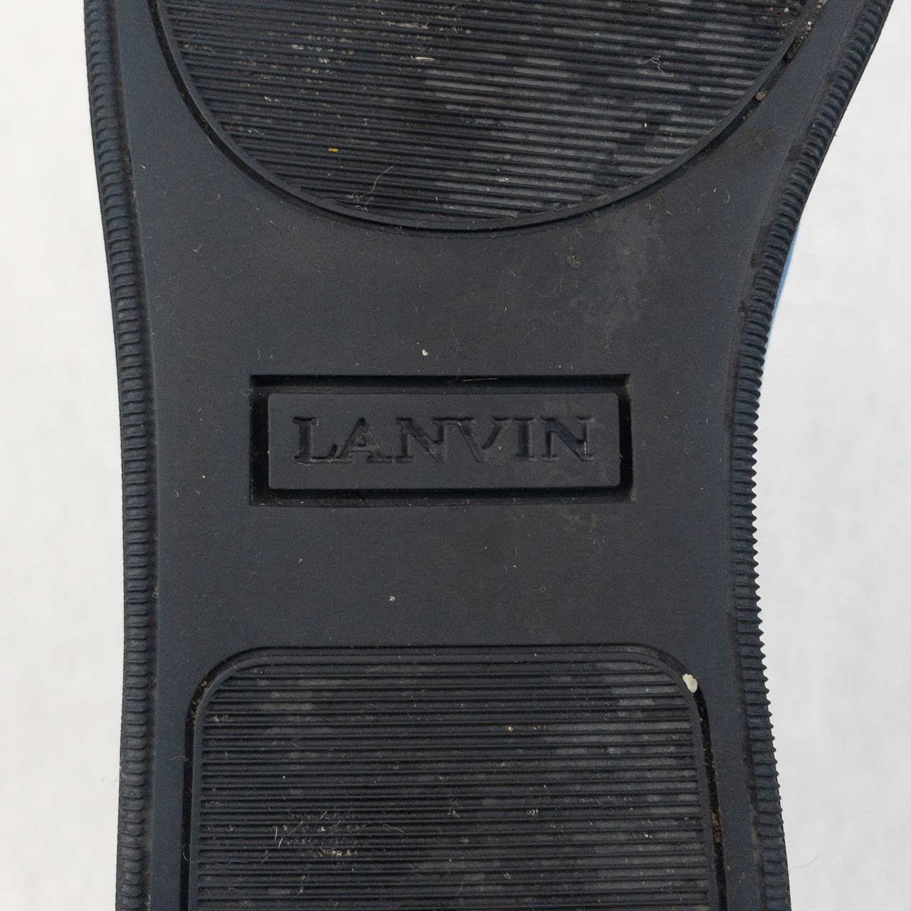 Lanvin Nubuck Low-Top Sneakers