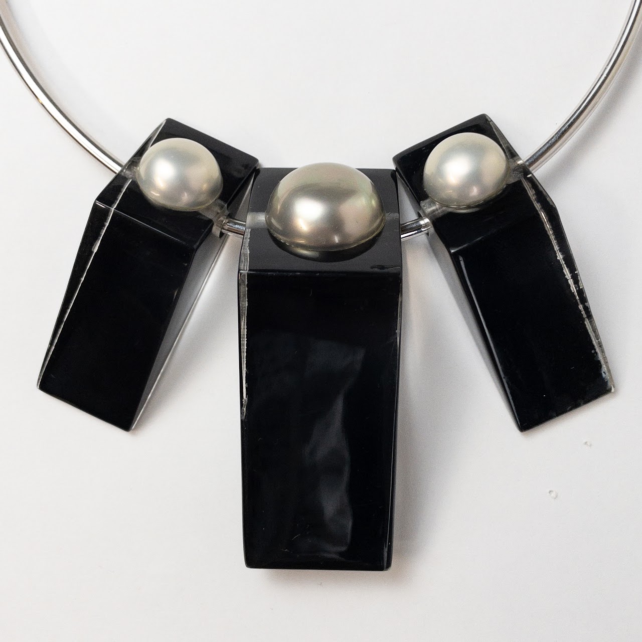 Alexis Bittar Lucite Statement Choker