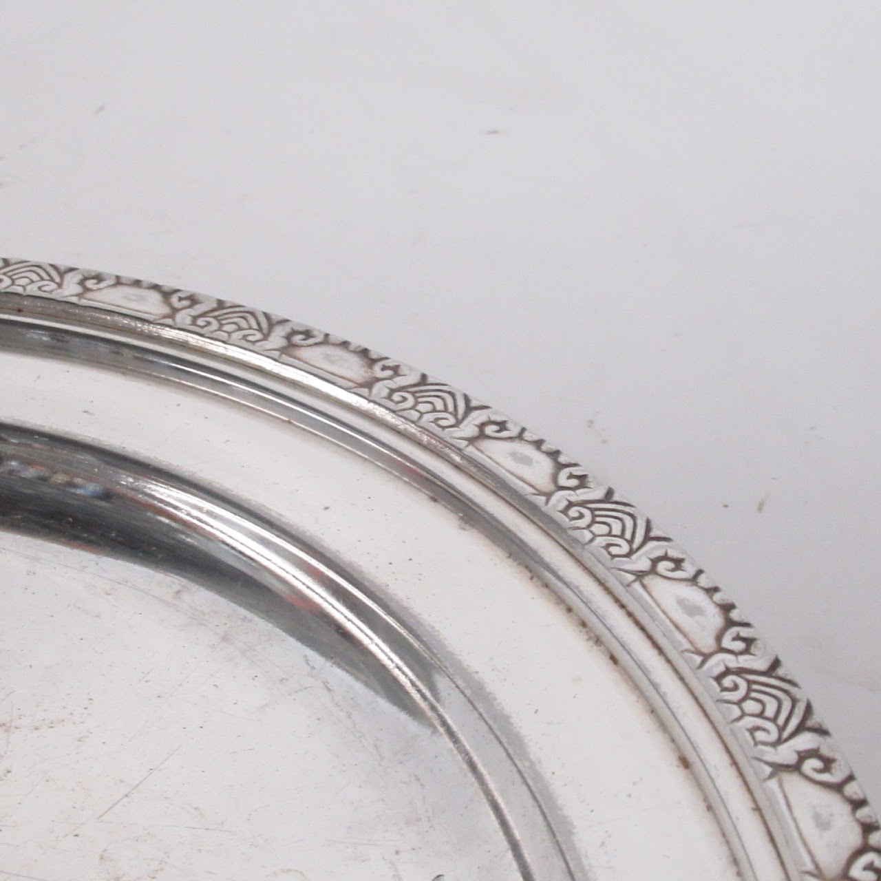 Waldorf Astoria Silver Plated Tray