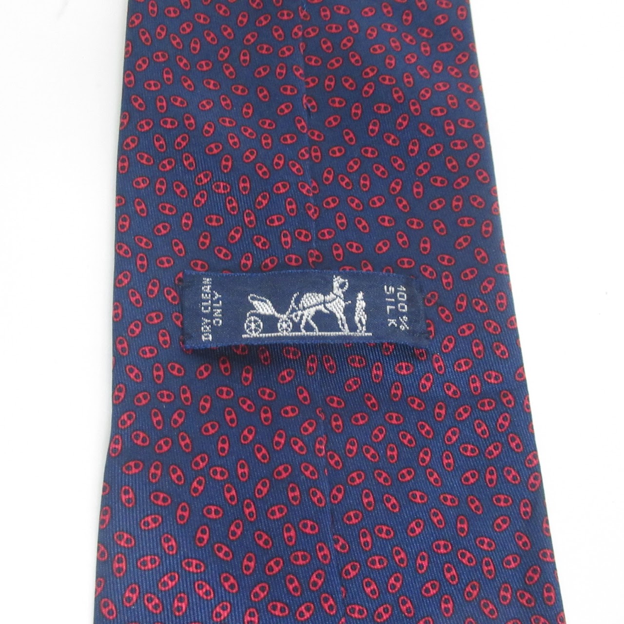 Hermès Horse Bit Print Necktie