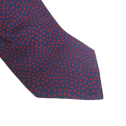 Hermès Horse Bit Print Necktie