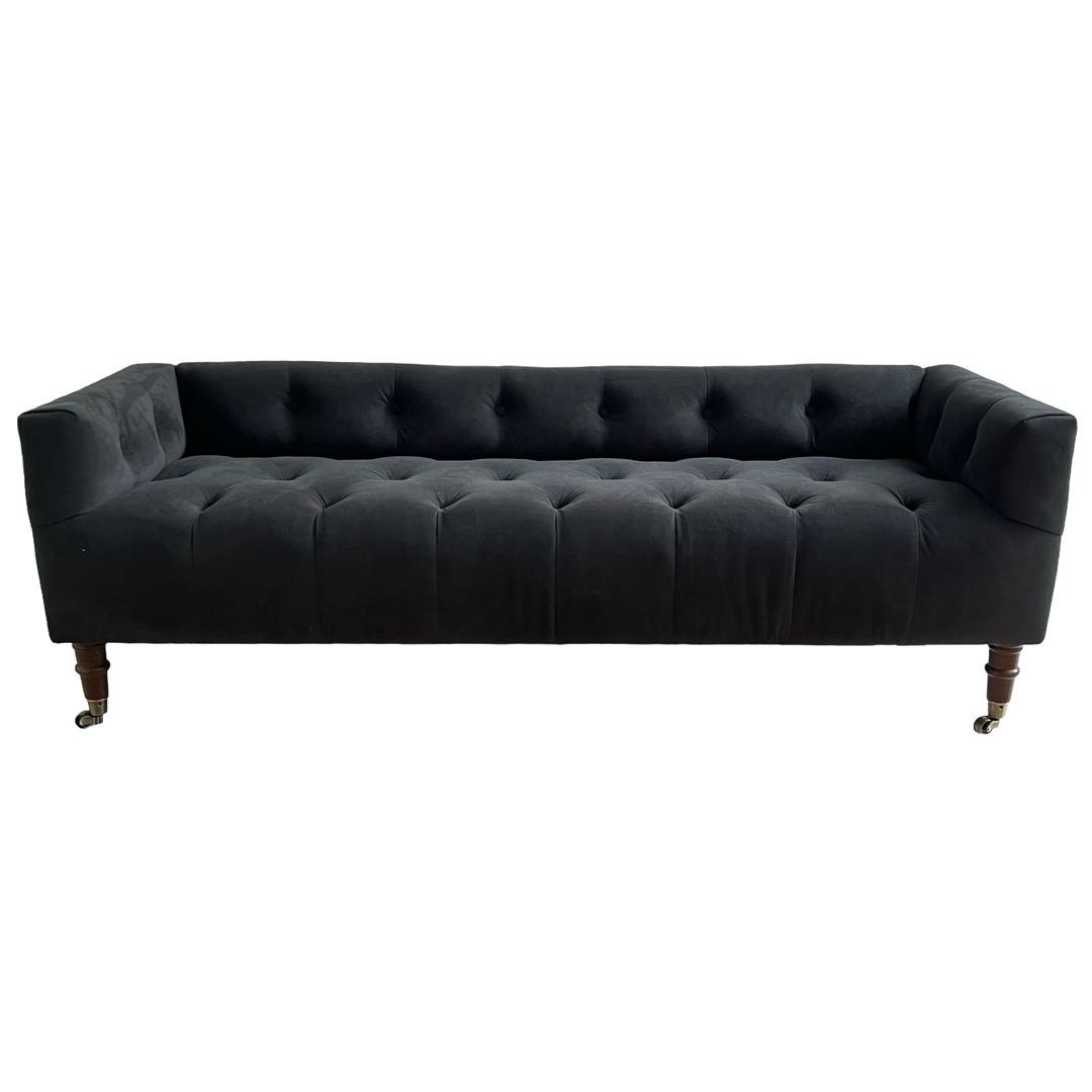 Pottery Barn Tufted Bench Settee