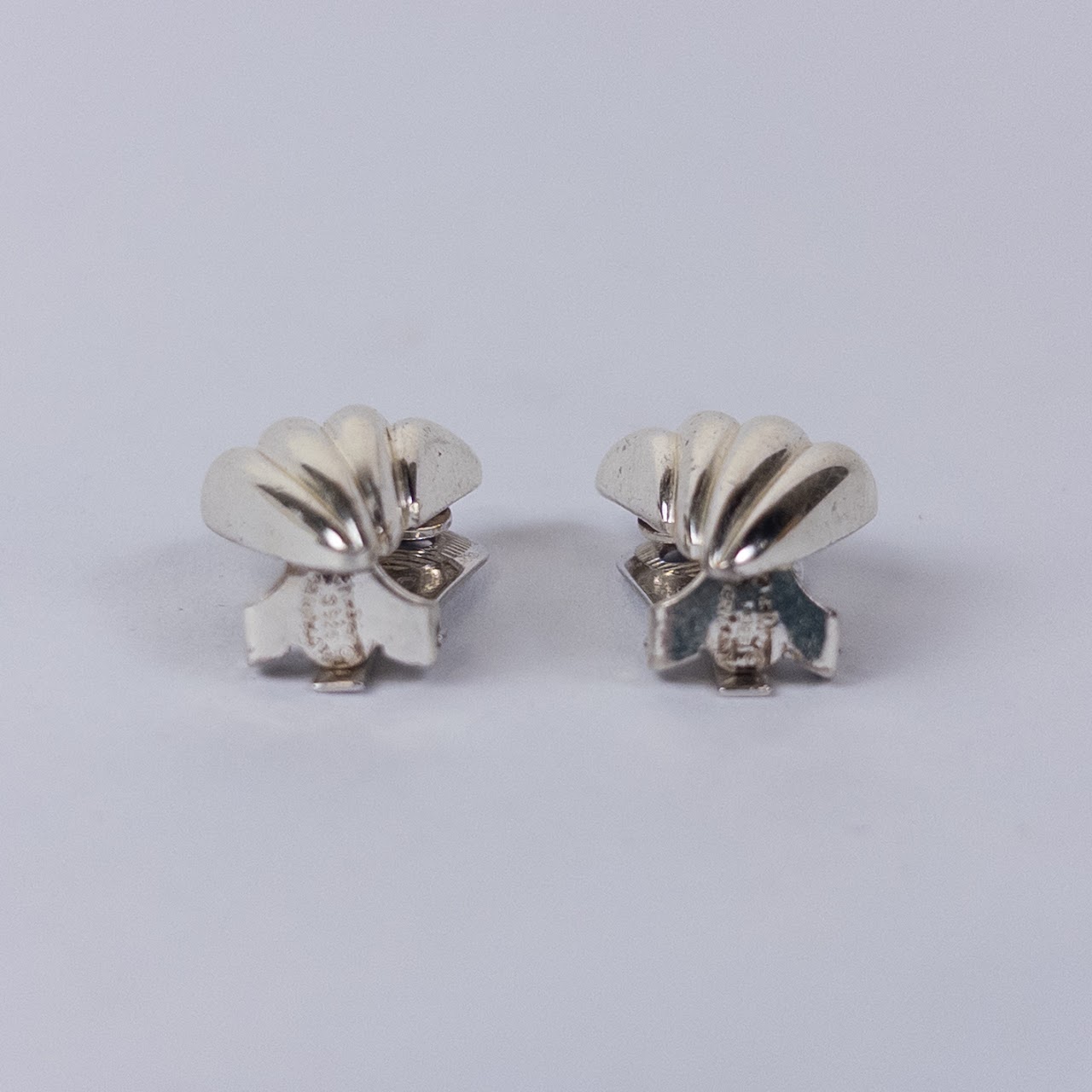 Christian Dior Windswept Design Clip Earrings