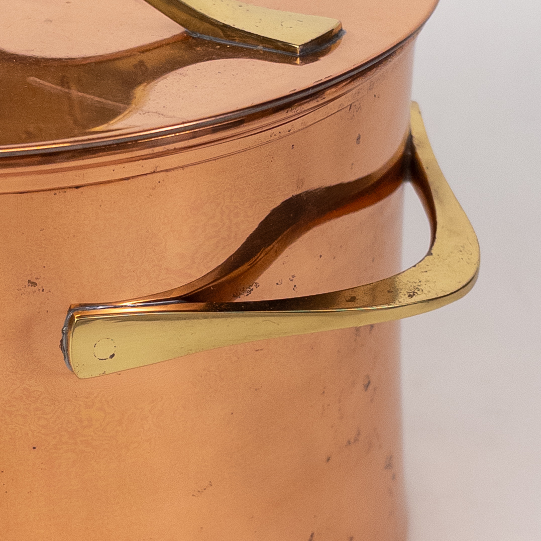 Dansk JHQ Lidded Copper Pot