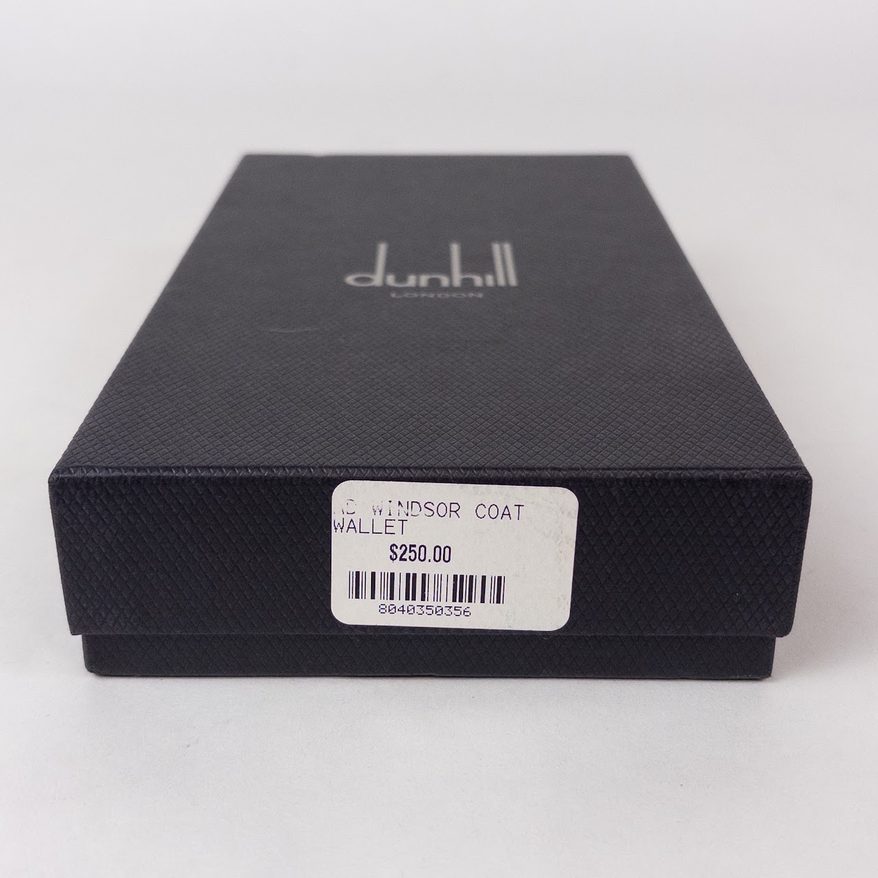 Dunhill Bi-Fold Windsor Coat Wallet