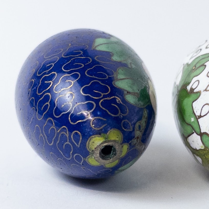 Miniature Cloisonné Egg Set