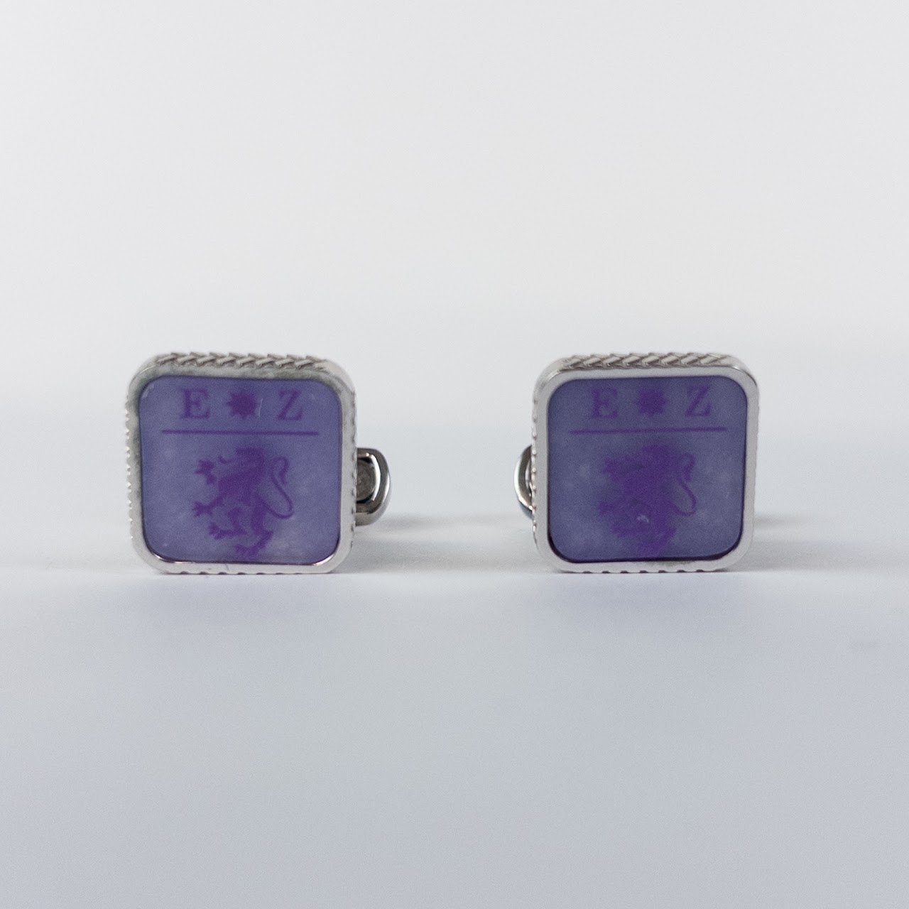 Ermenegildo Zegna Heraldic Lions Cufflinks