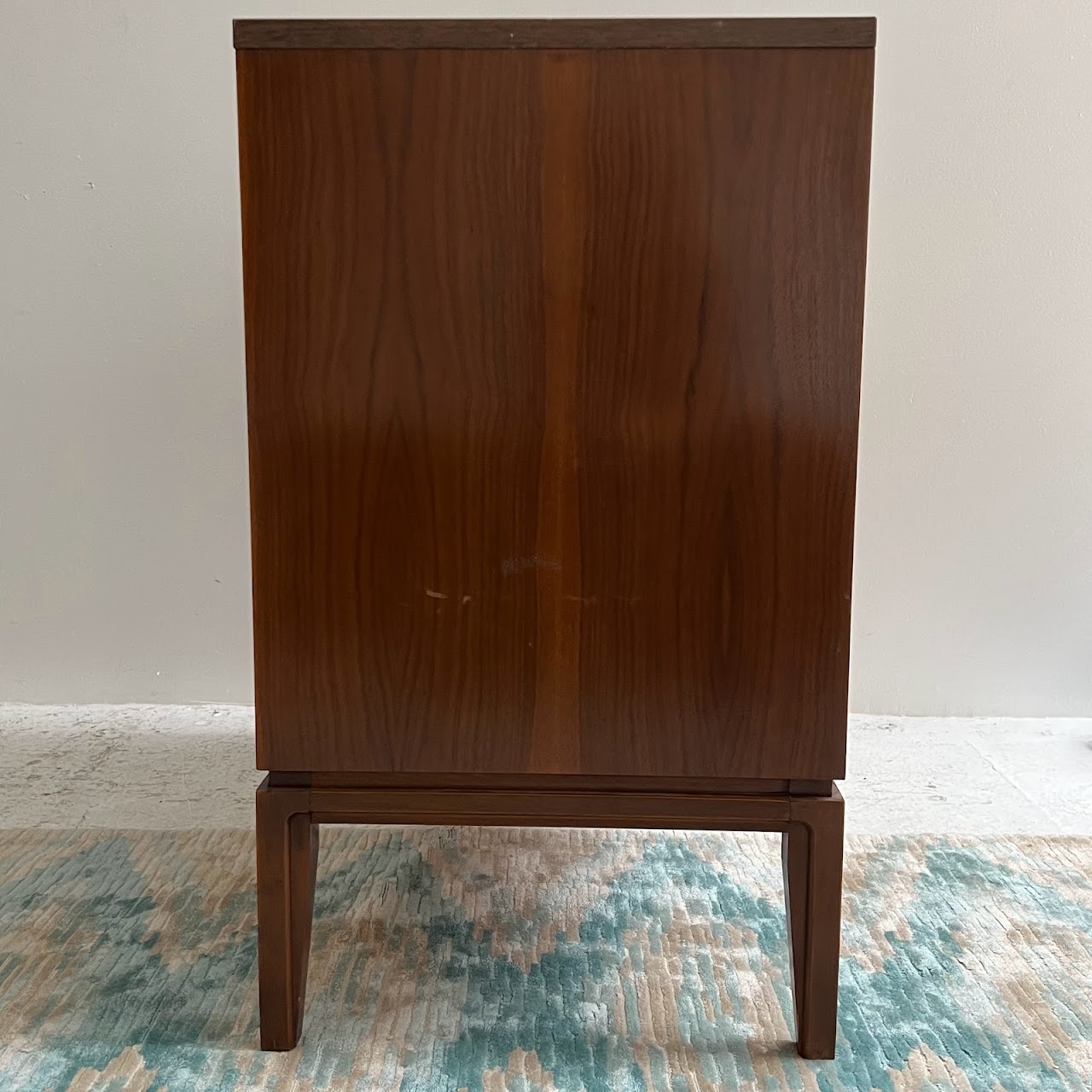 Basic-Witz Mid-Century Modern Walnut Three Drawer Chest