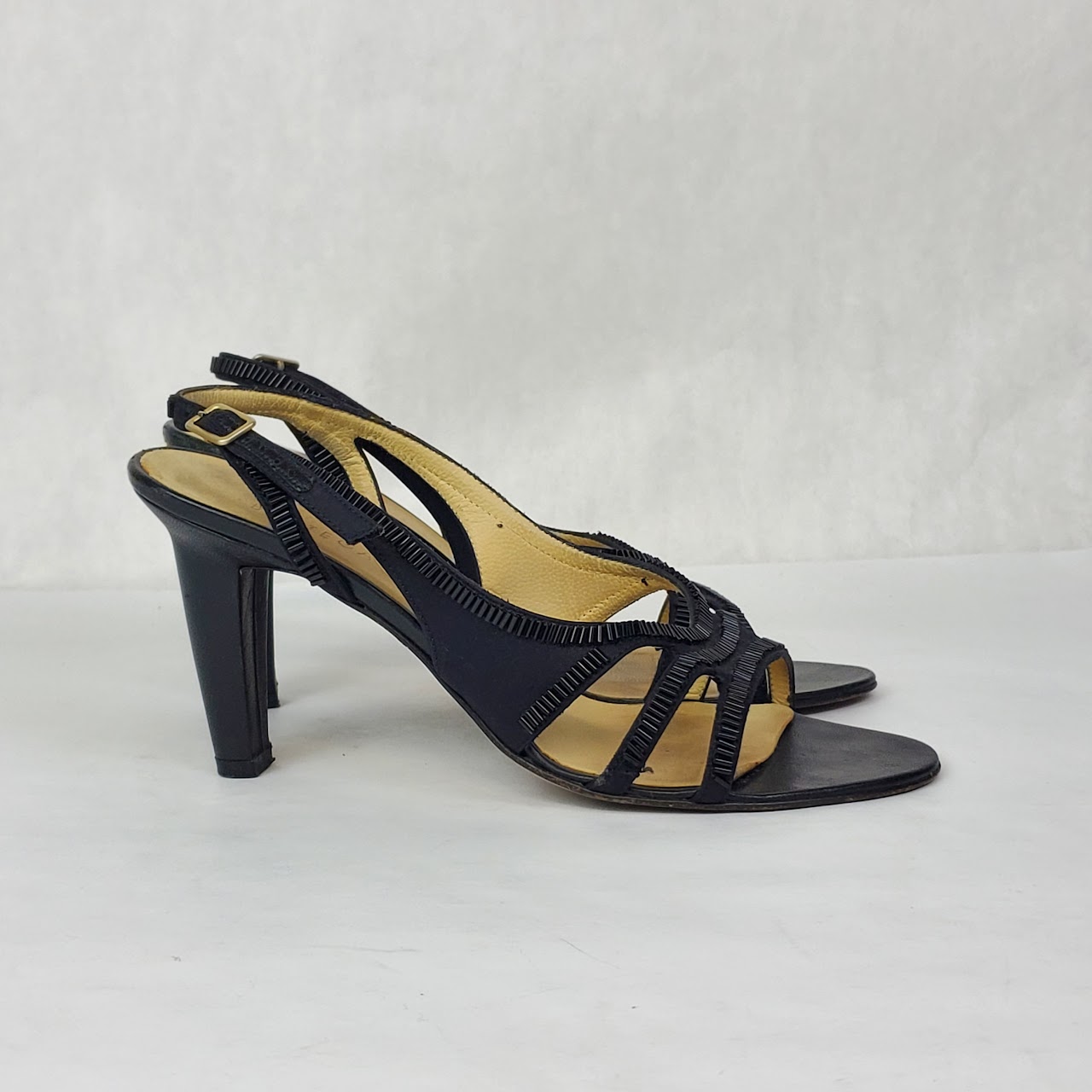 Bottega Veneta Satin & Bead Pumps