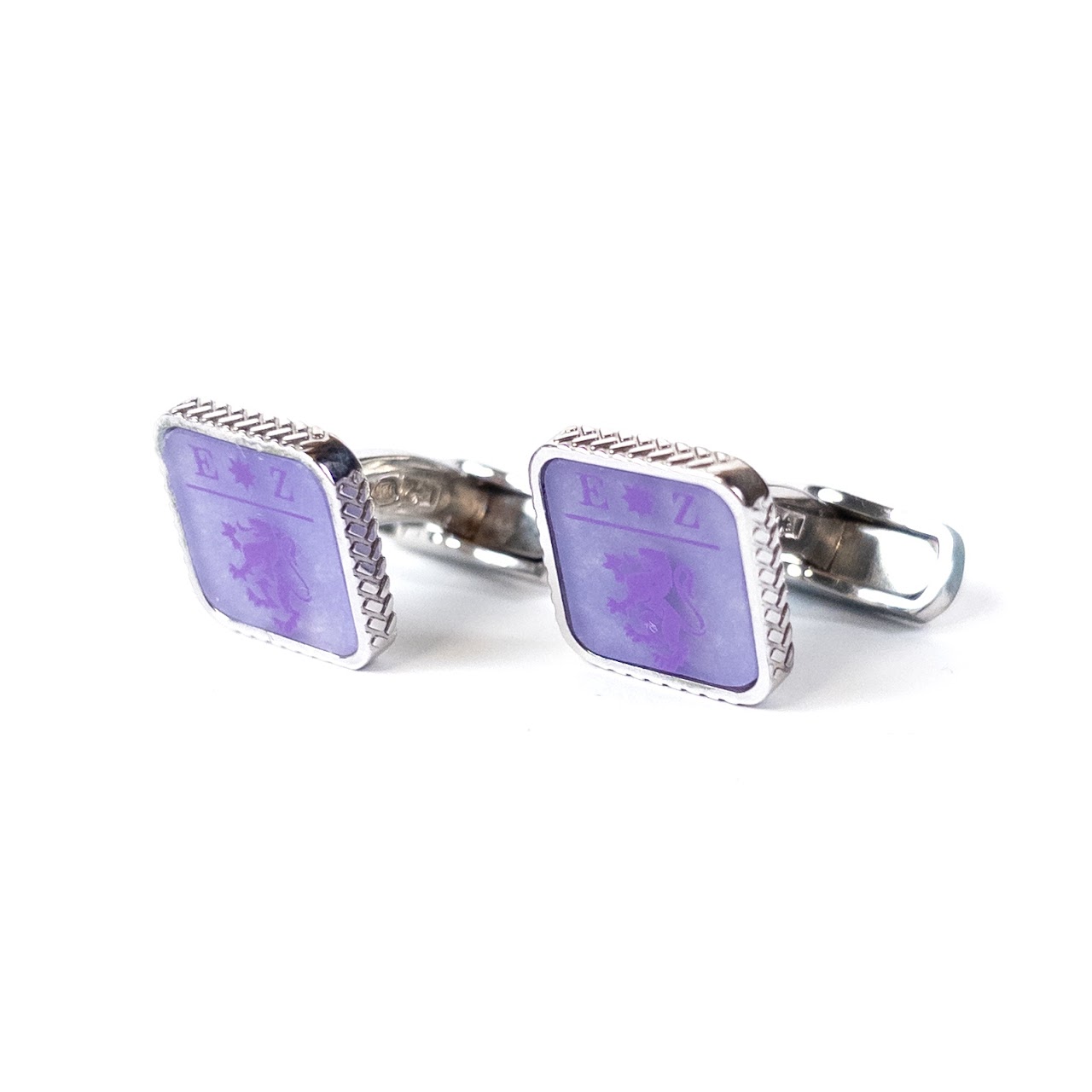 Ermenegildo Zegna Heraldic Lions Cufflinks