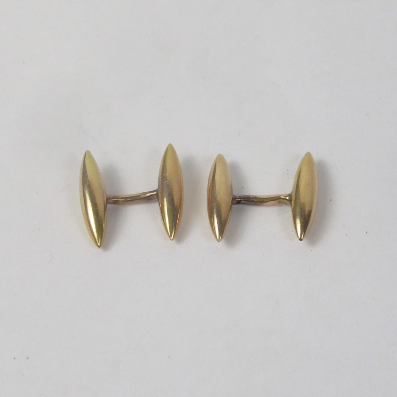 14K Gold Cufflinks