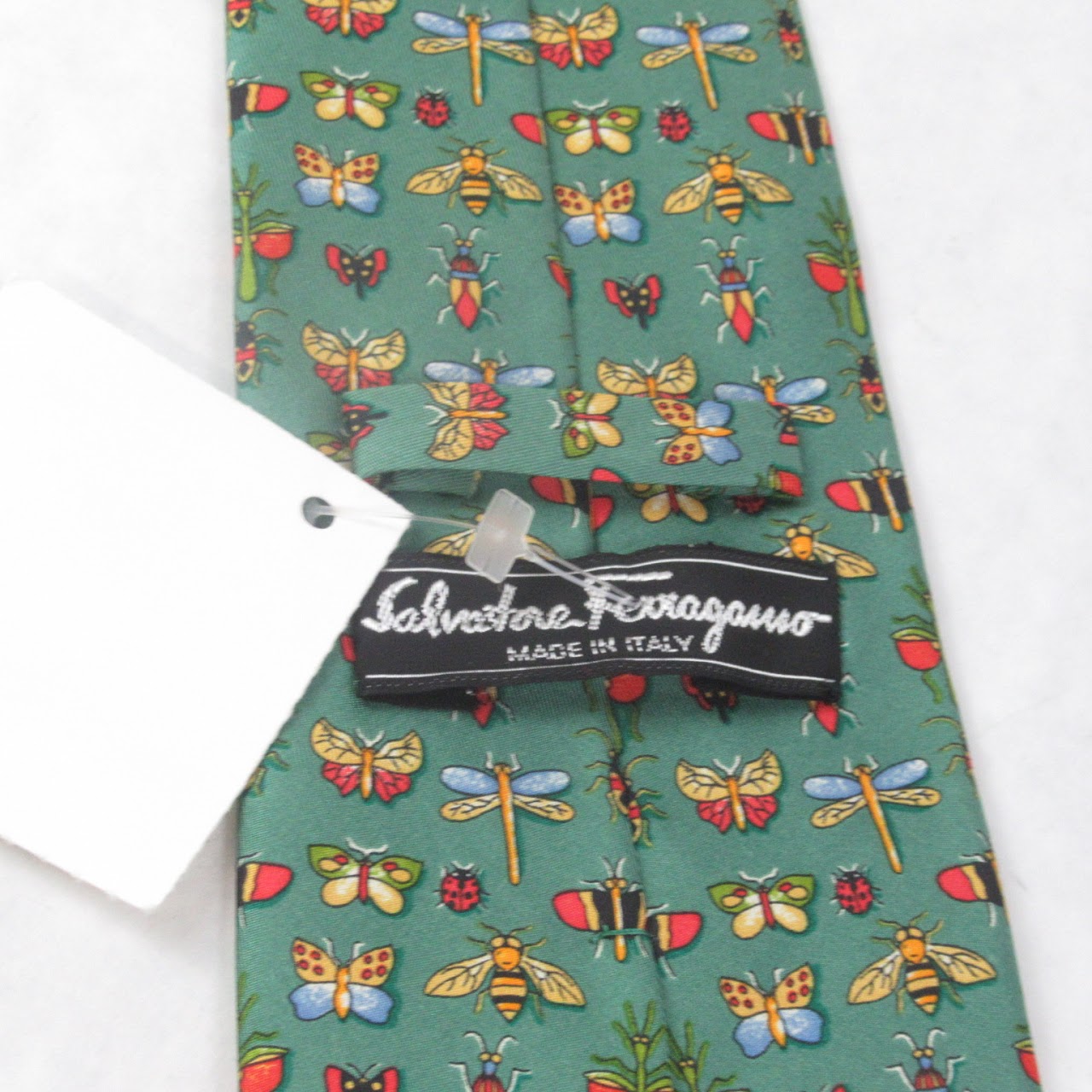 Salvatore Ferragamo Butterflies & Dragonflies Tie