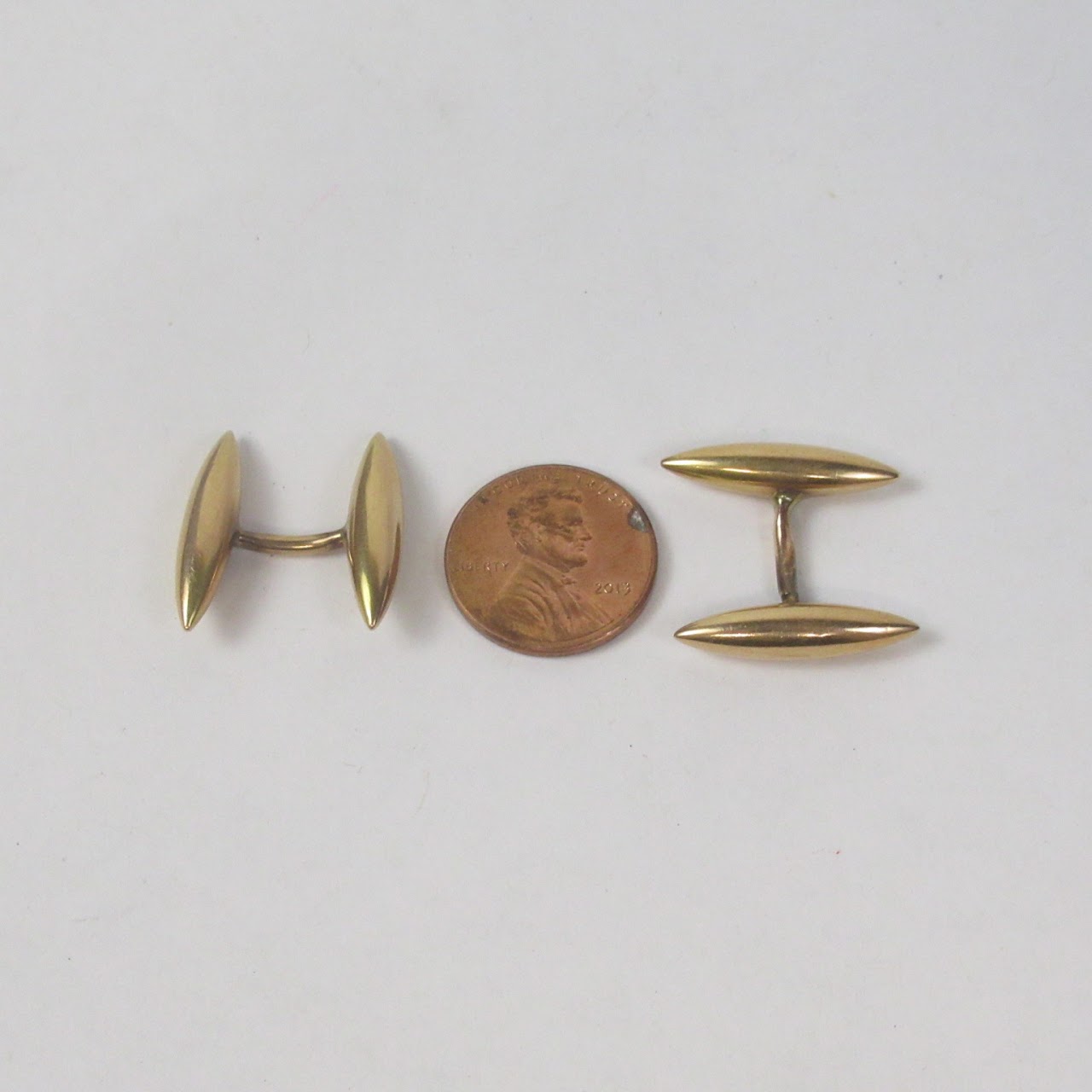 14K Gold Cufflinks