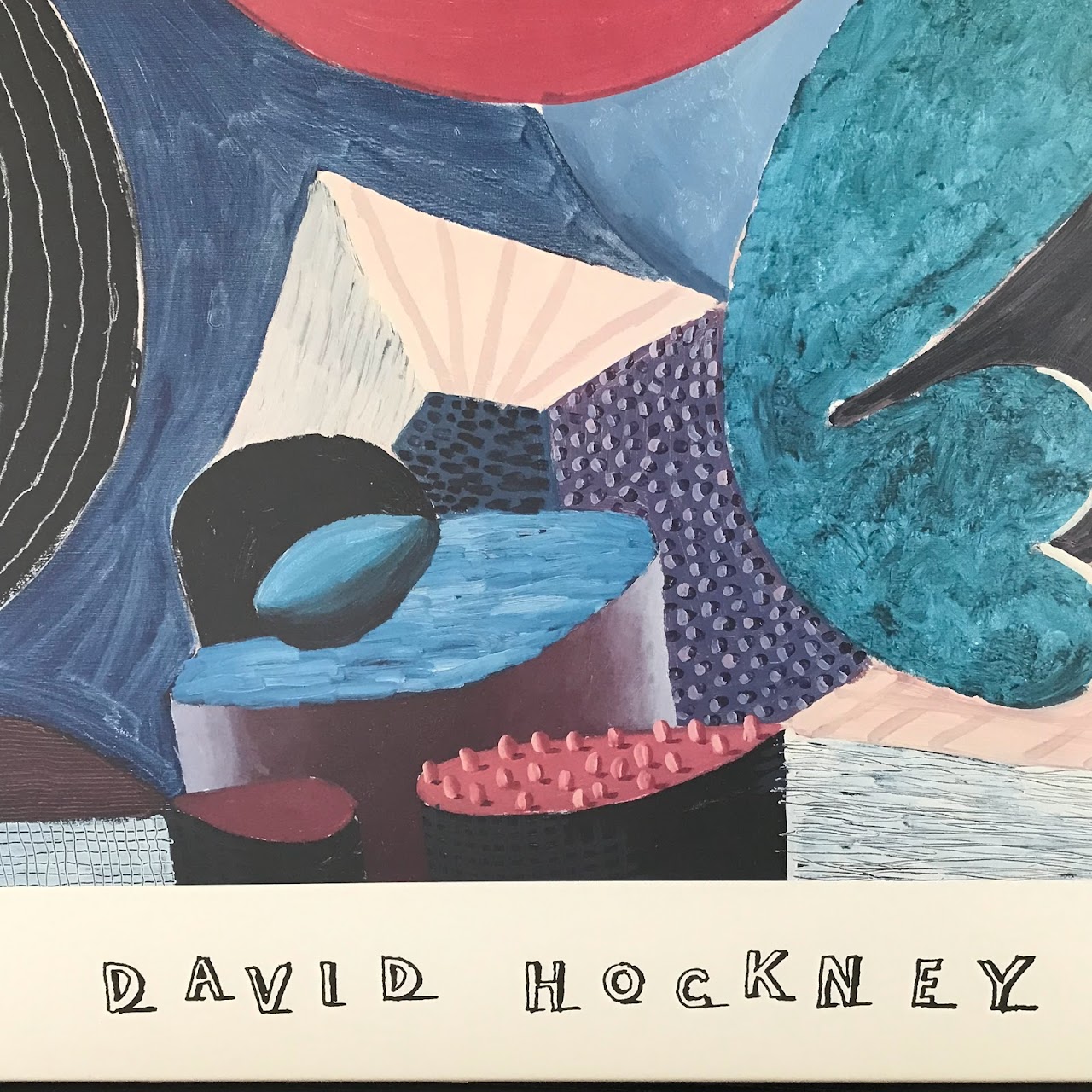 David Hockney Framed Poster