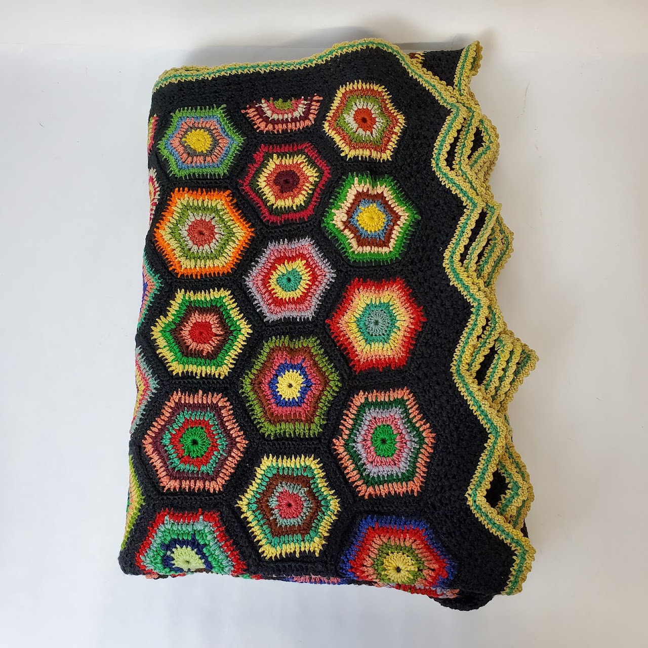 Hand Crocheted Afghan Blanket