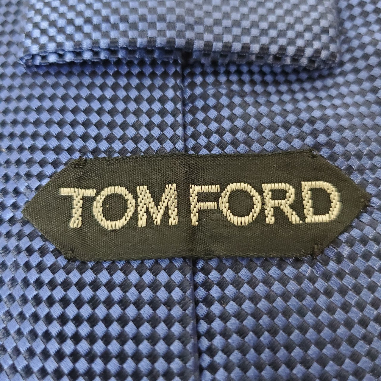 Tom Ford Blue Silk Tie