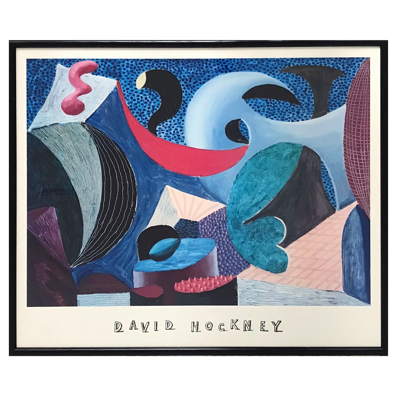 David Hockney Framed Poster