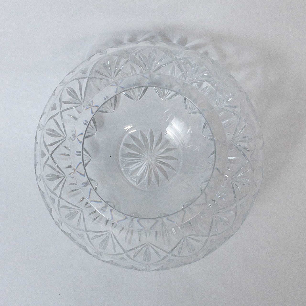 Tiffany & Co. Crystal Rose Bowl