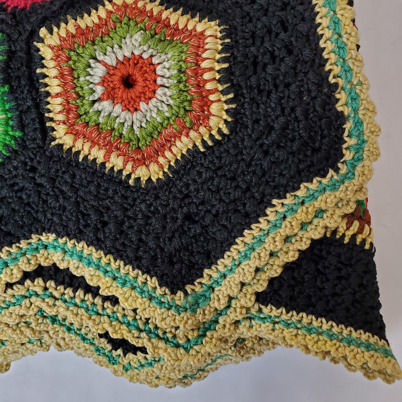 Hand Crocheted Afghan Blanket