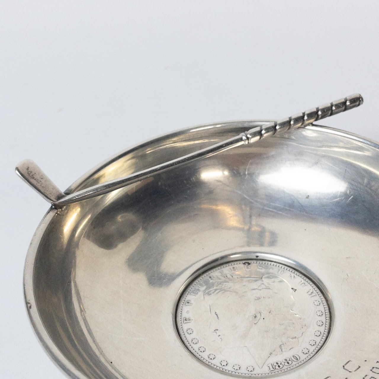 Sterling Silver Vintage Golf Dish