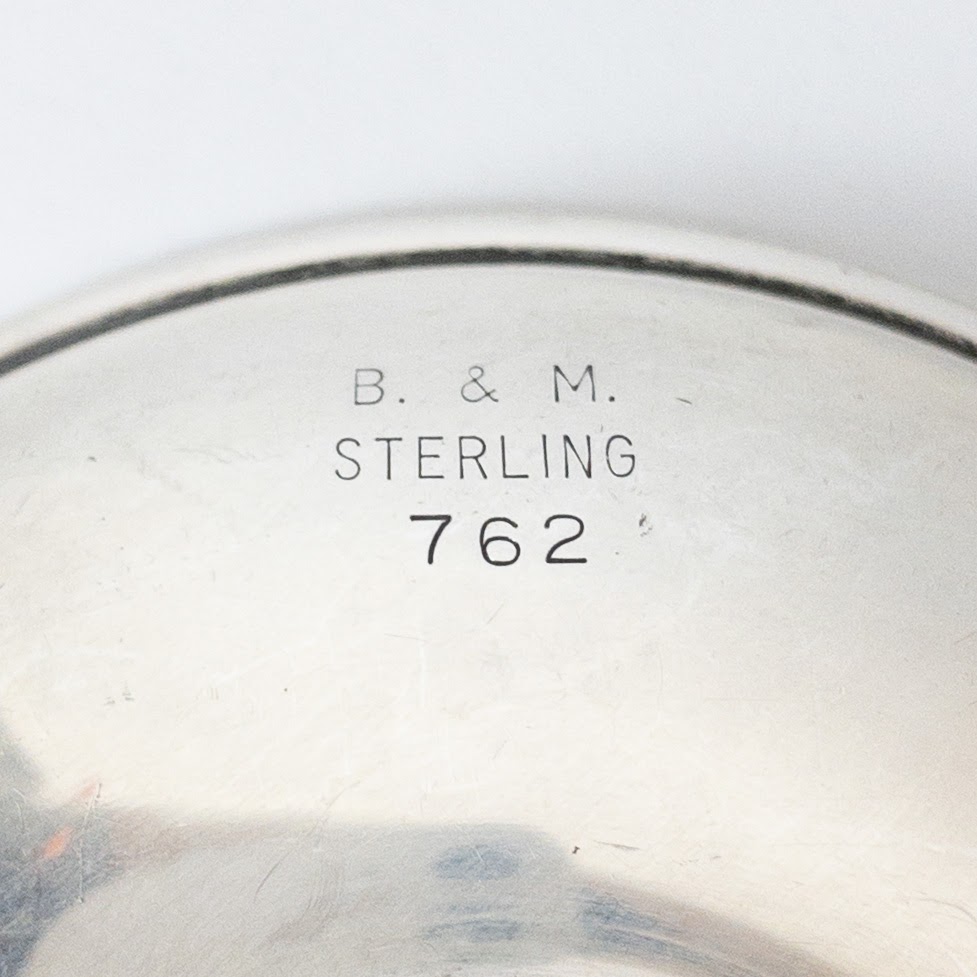 Sterling Silver Vintage Golf Dish