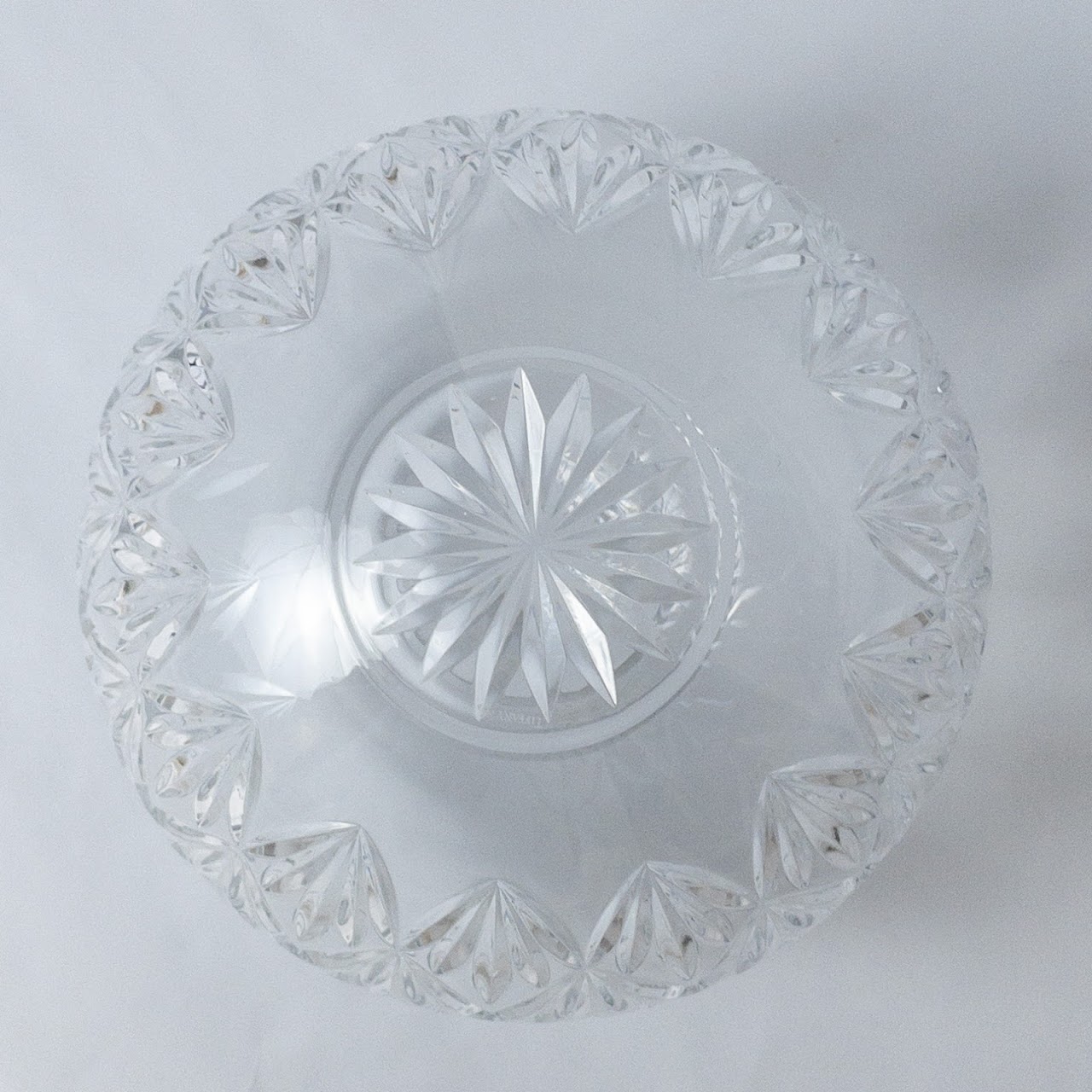 Tiffany & Co. Crystal Rose Bowl