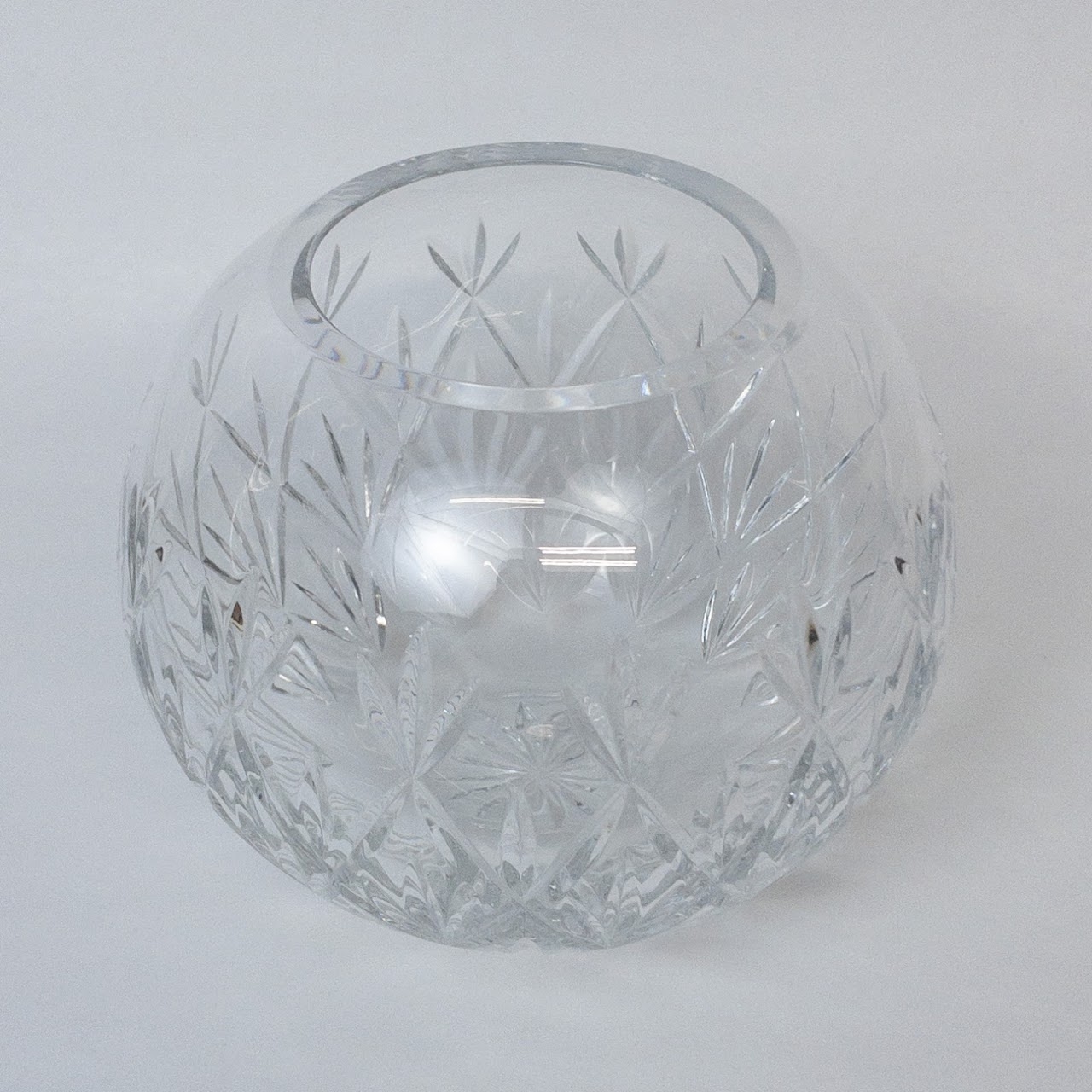 Tiffany & Co. Crystal Rose Bowl