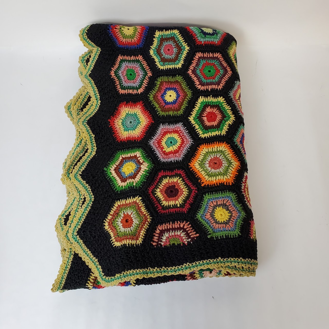 Hand Crocheted Afghan Blanket