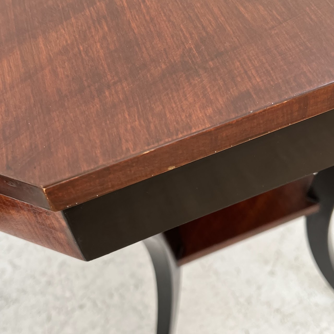 Biedermeier Style Side Table Pair