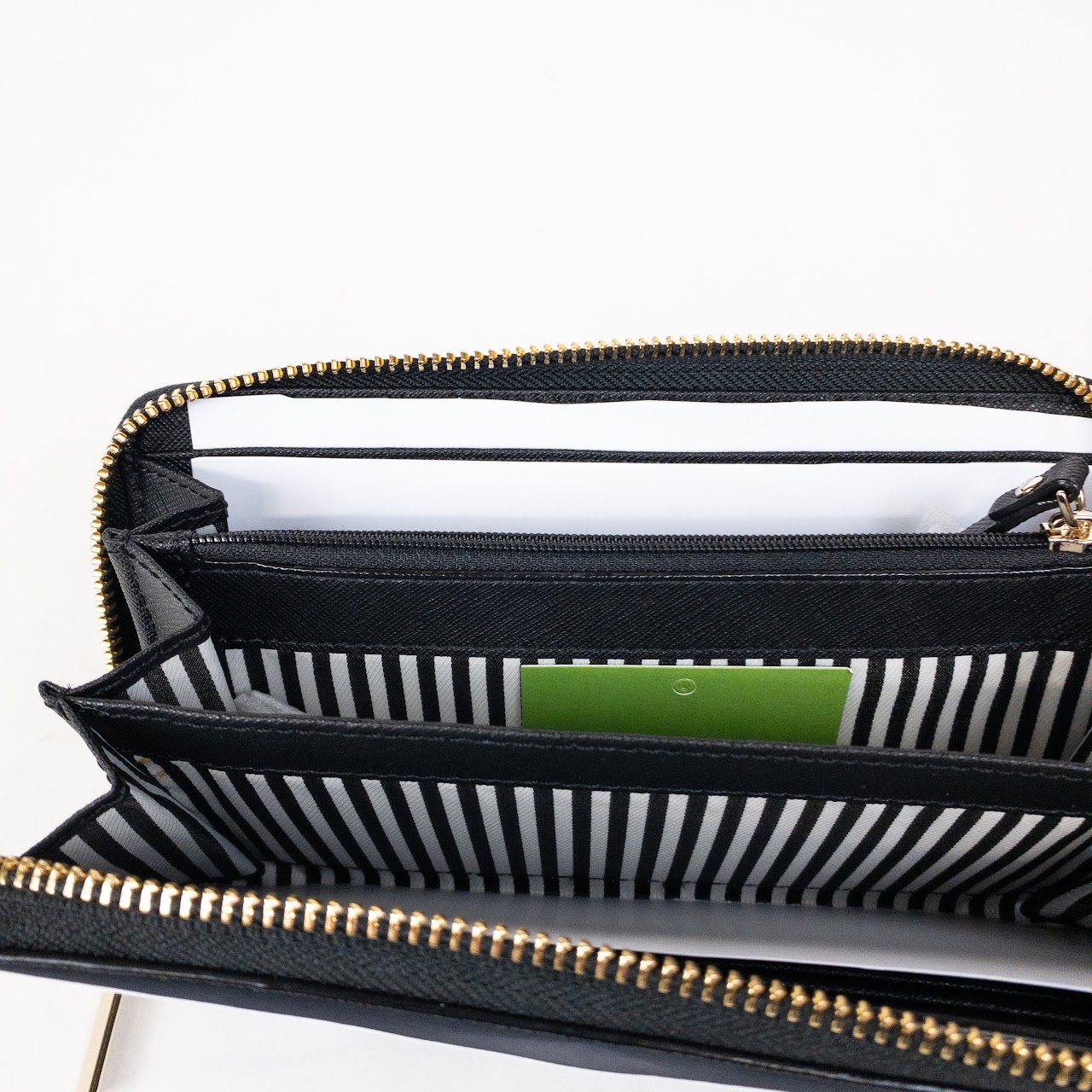 Kate Spade NEW Black Leather Continental Wallet